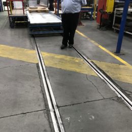 rails before repair